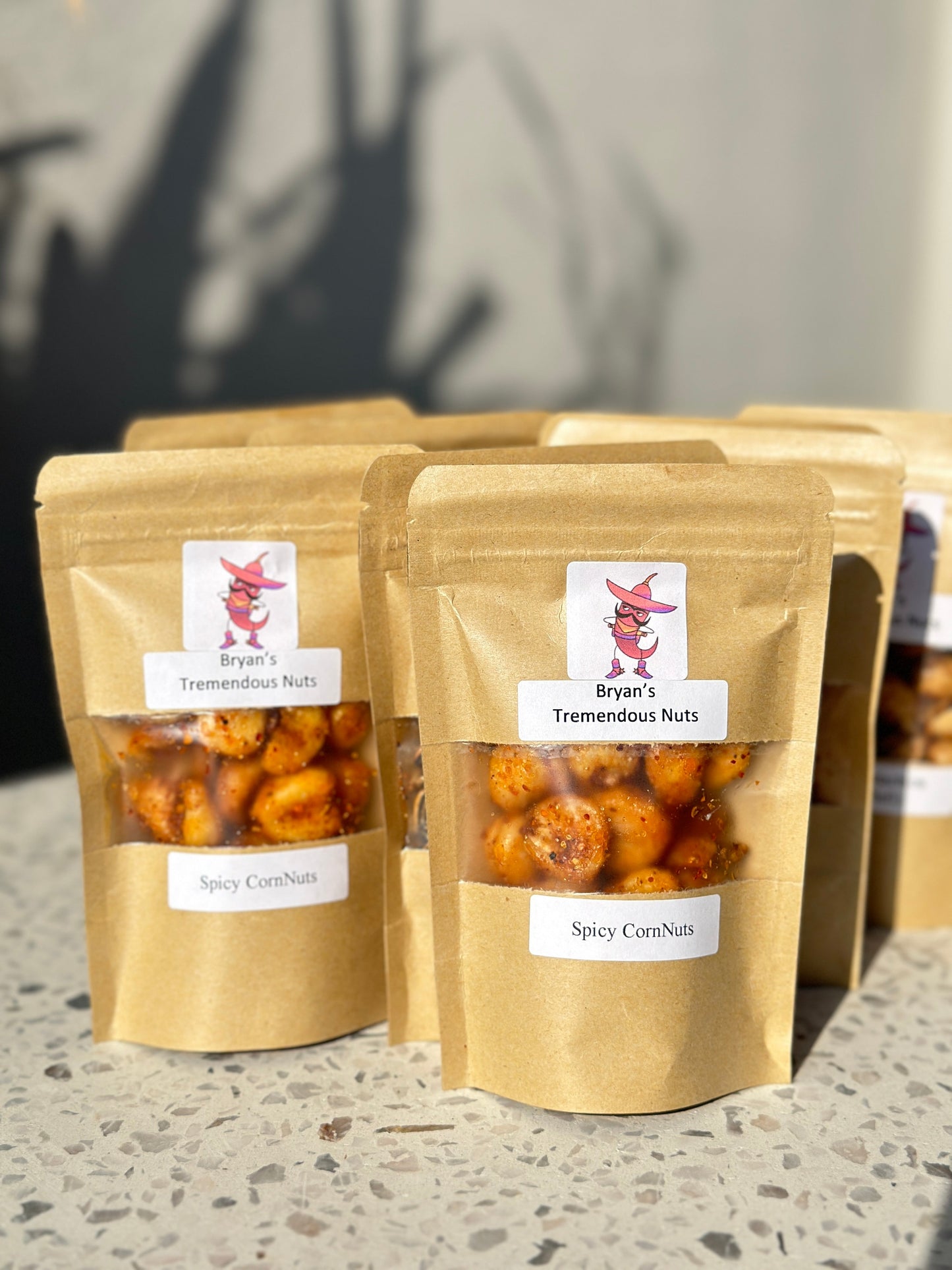 Spicy Chili Pepper Corn Nuts